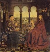 Madonna of chancellor Rolin Jan Van Eyck